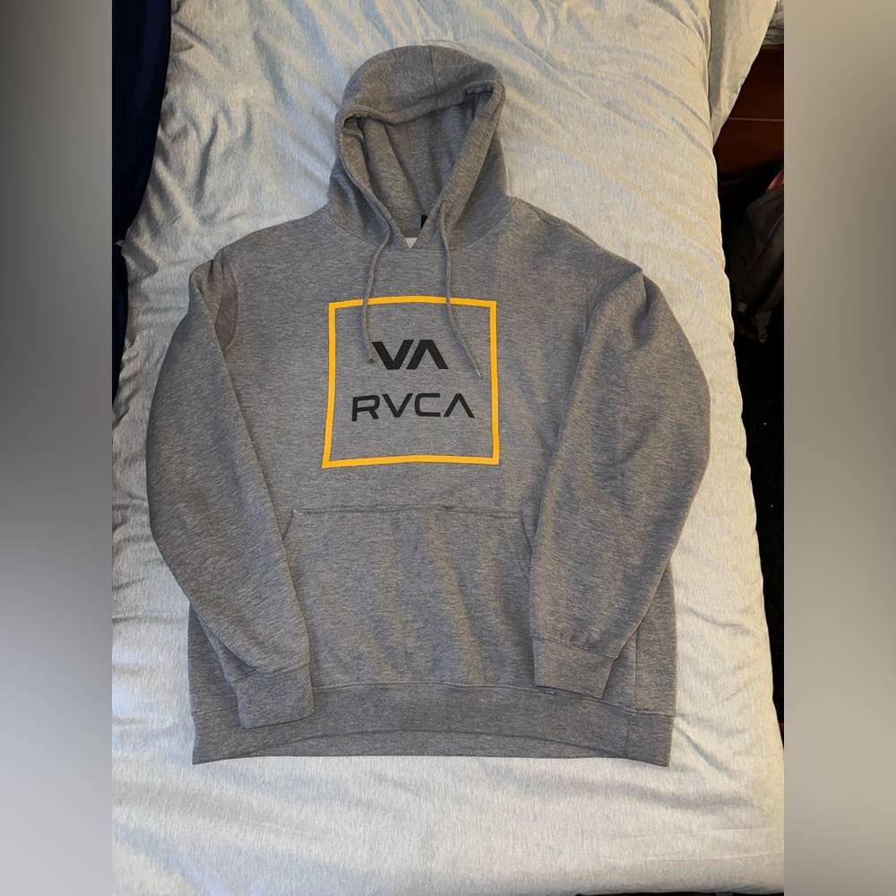 Light Grey Hoodie - RVCA